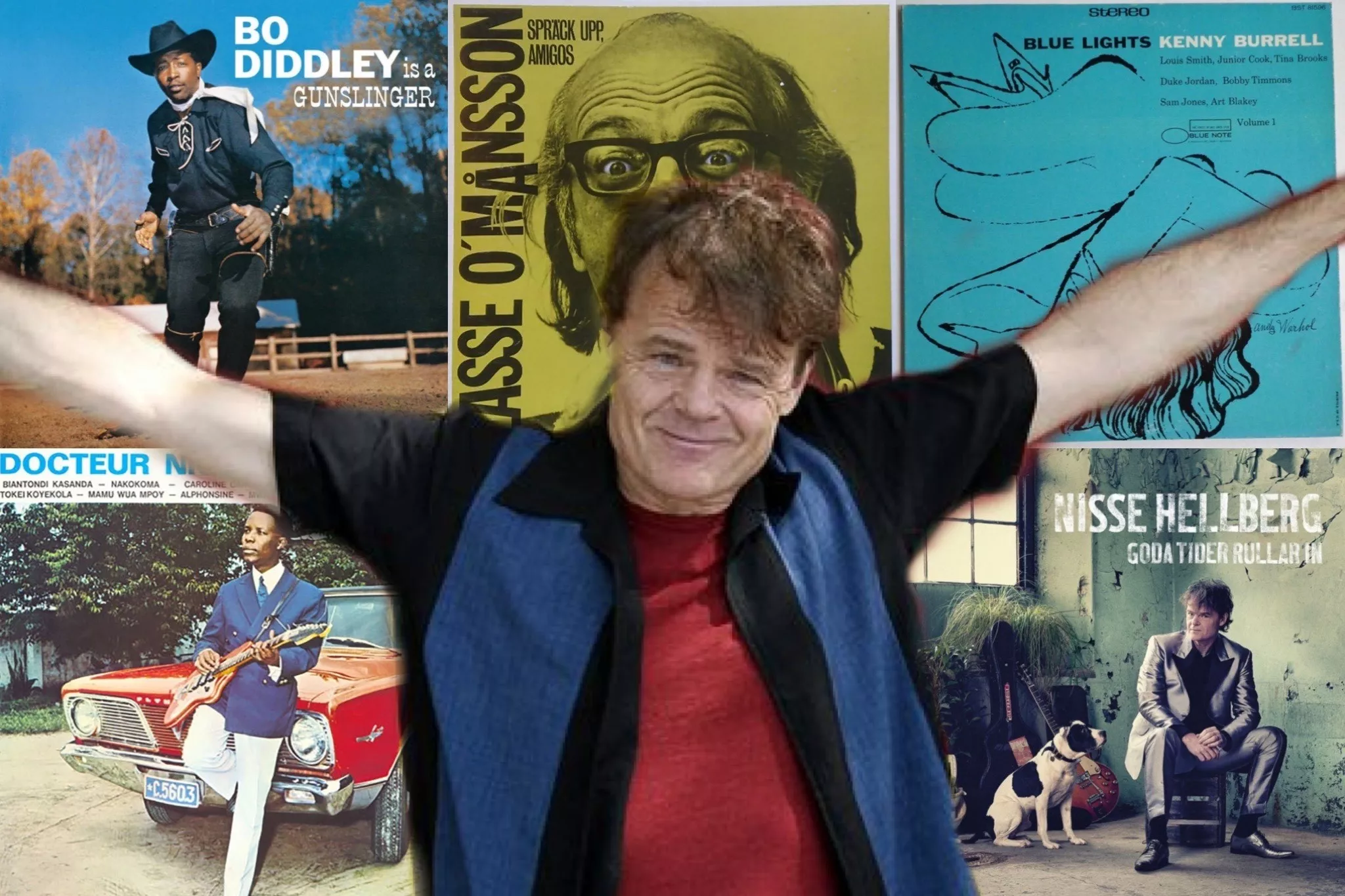 ”Kräftor och alligatorer är därmed portförbjudna på fotograferingen” – Nisse Hellbergs favoritomslag