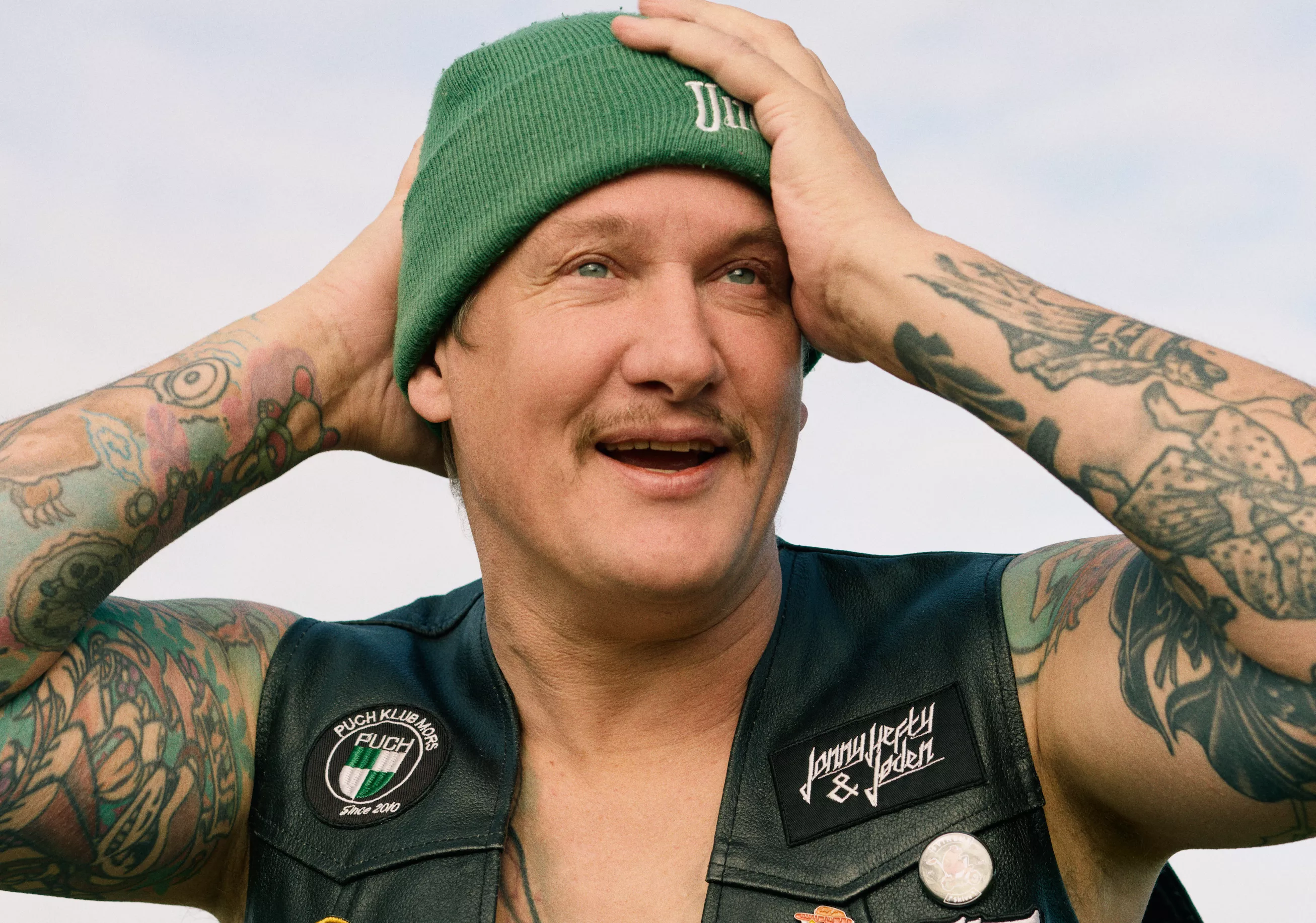 GAMMEL DRENG: Rapperen Jøden fejrer 50 år med piben fremme