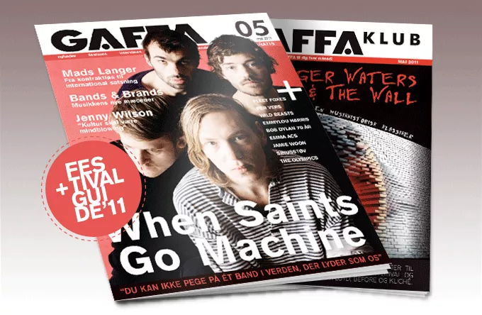 GAFFA maj er på gaden