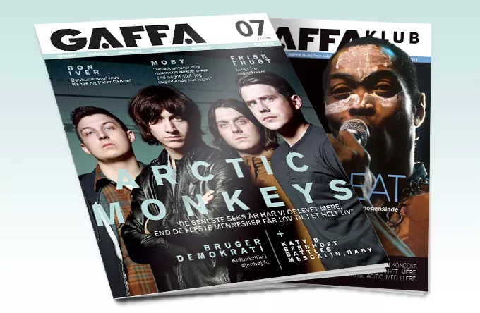 GAFFA juli er på gaden