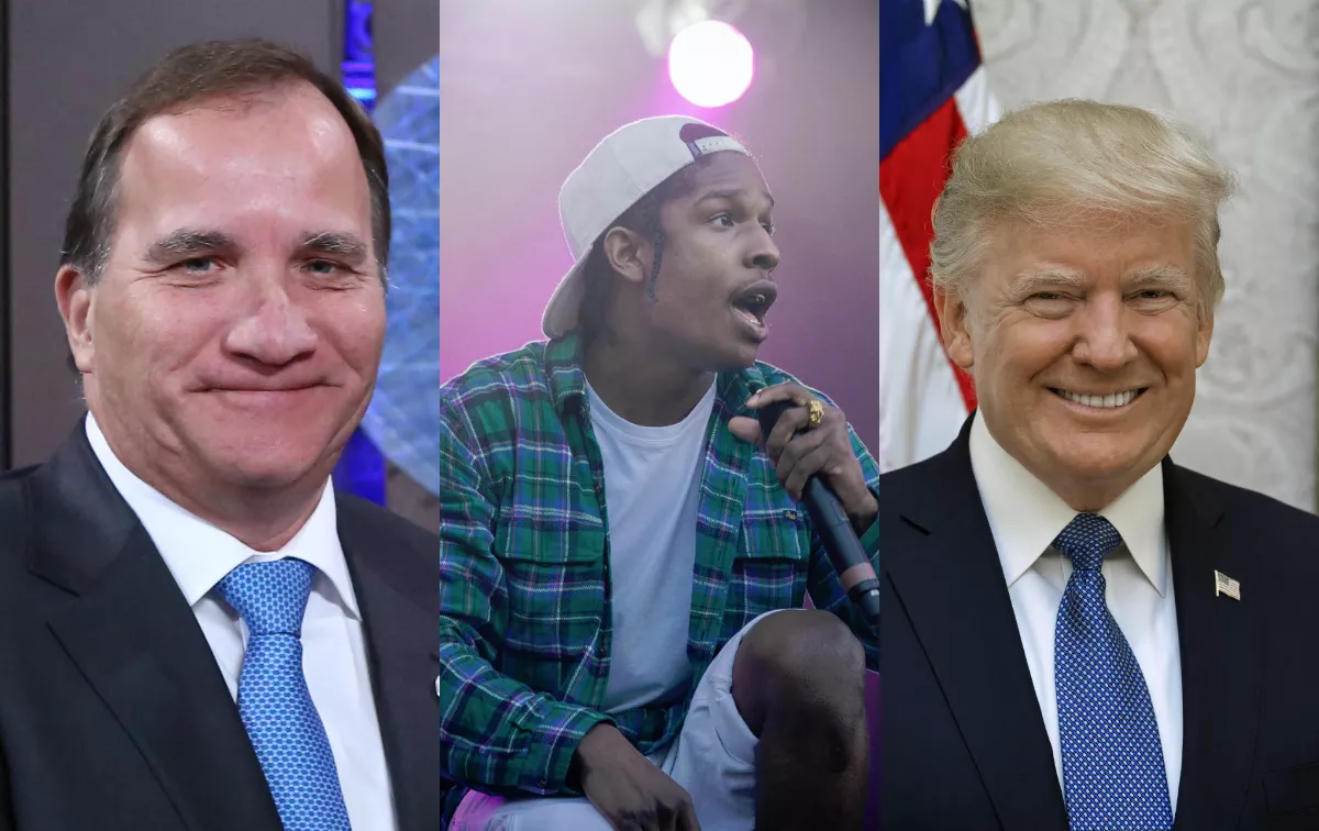 Trump besviken på Stefan Löfven och kvinna hotade att spränga svenska ambassaden