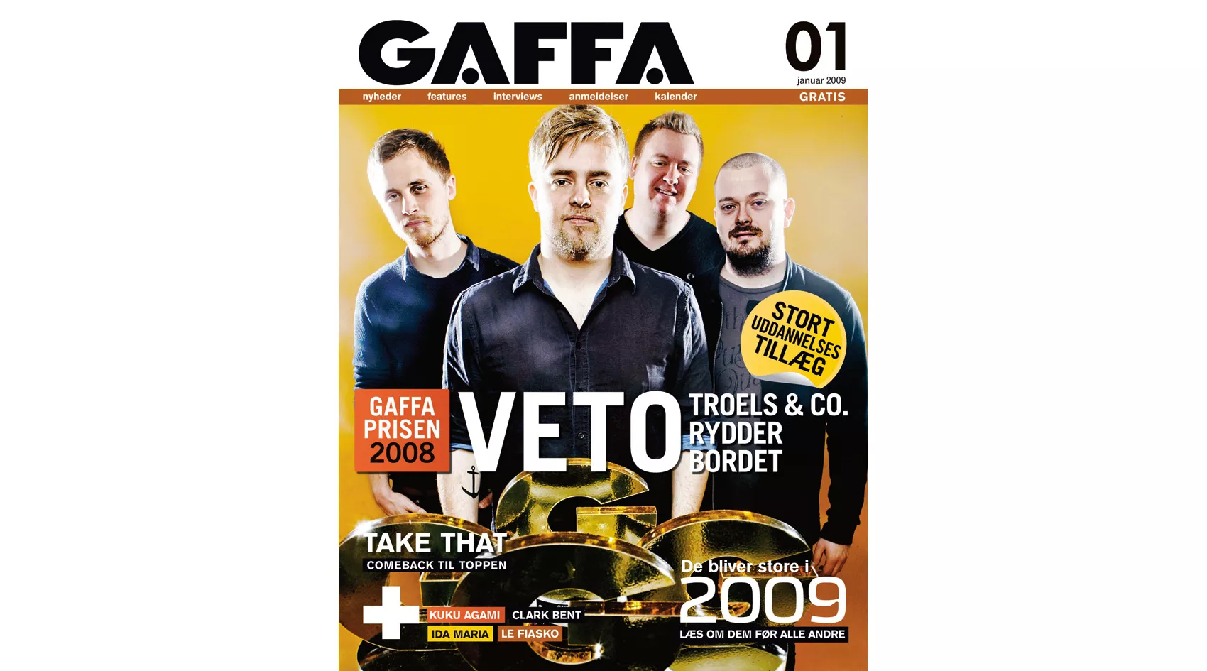 GAFFA januar er på gaden
