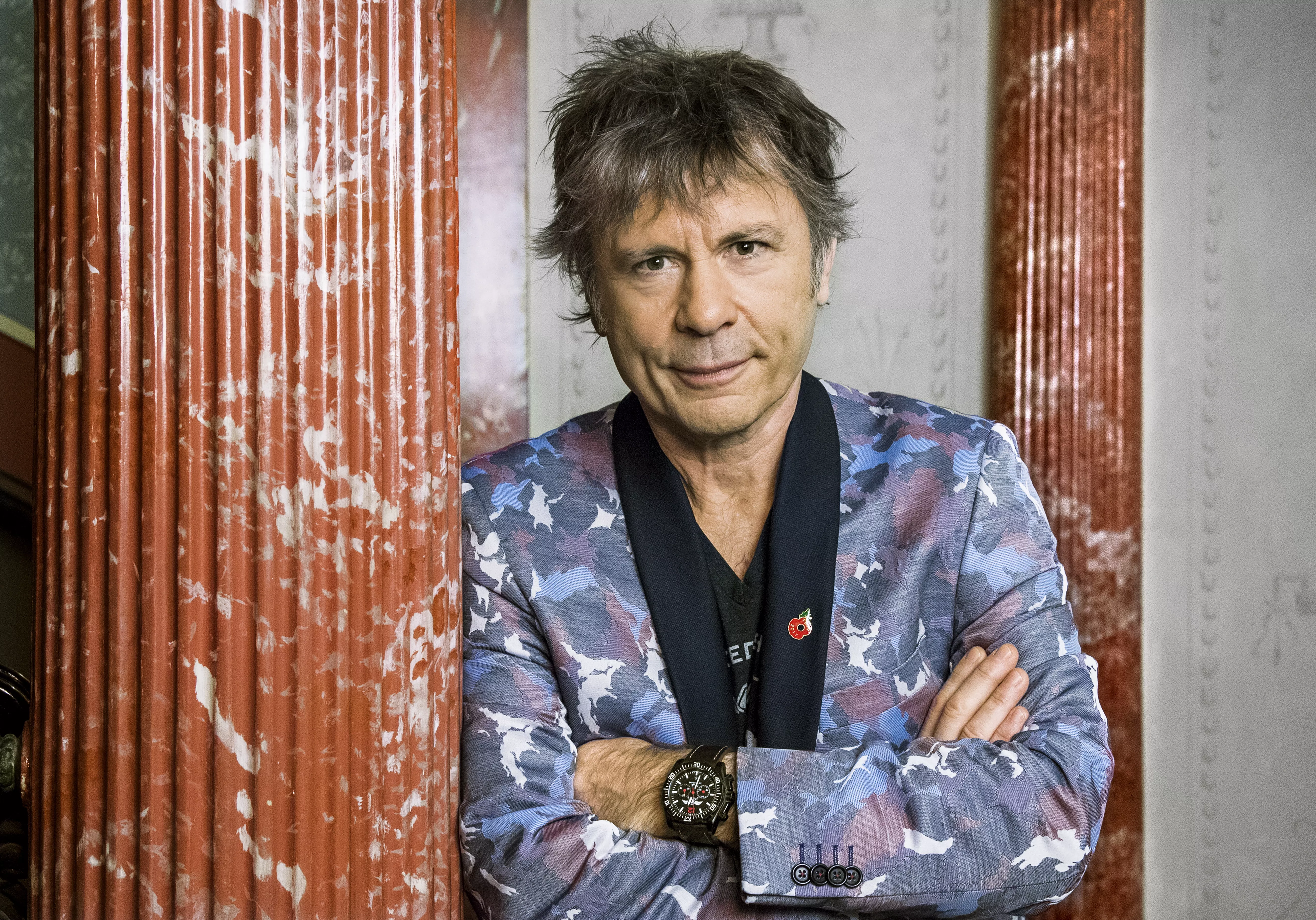 I berg-og-dal-bane med Iron Maiden-frontmann Bruce Dickinson