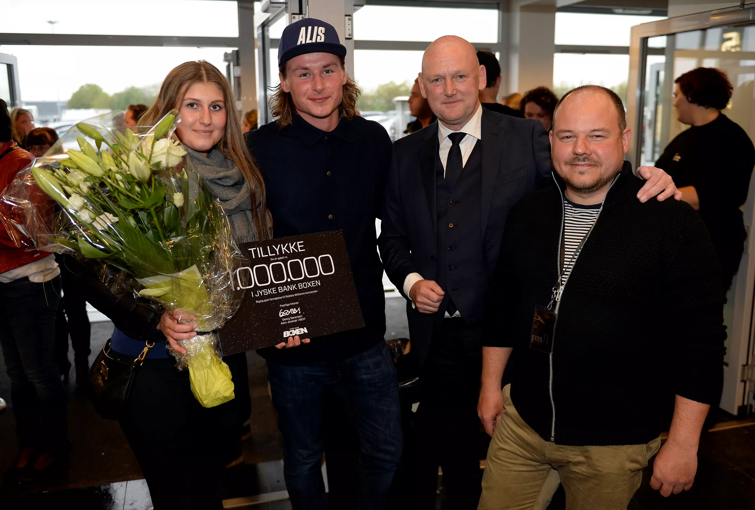 Jyske Bank Boxen runder en million gæster