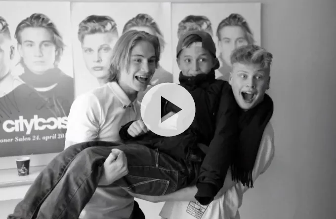 Se ny musikvideo med Citybois – med klip fra debutkoncerten