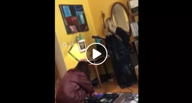 Ny superduo – visar upp sig innan Bob Hund-konsert