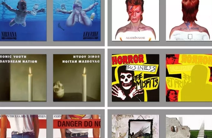 Se klassiske albumcovers fra en anden vinkel