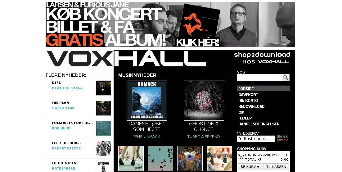 VoxHall starter online musikbutik