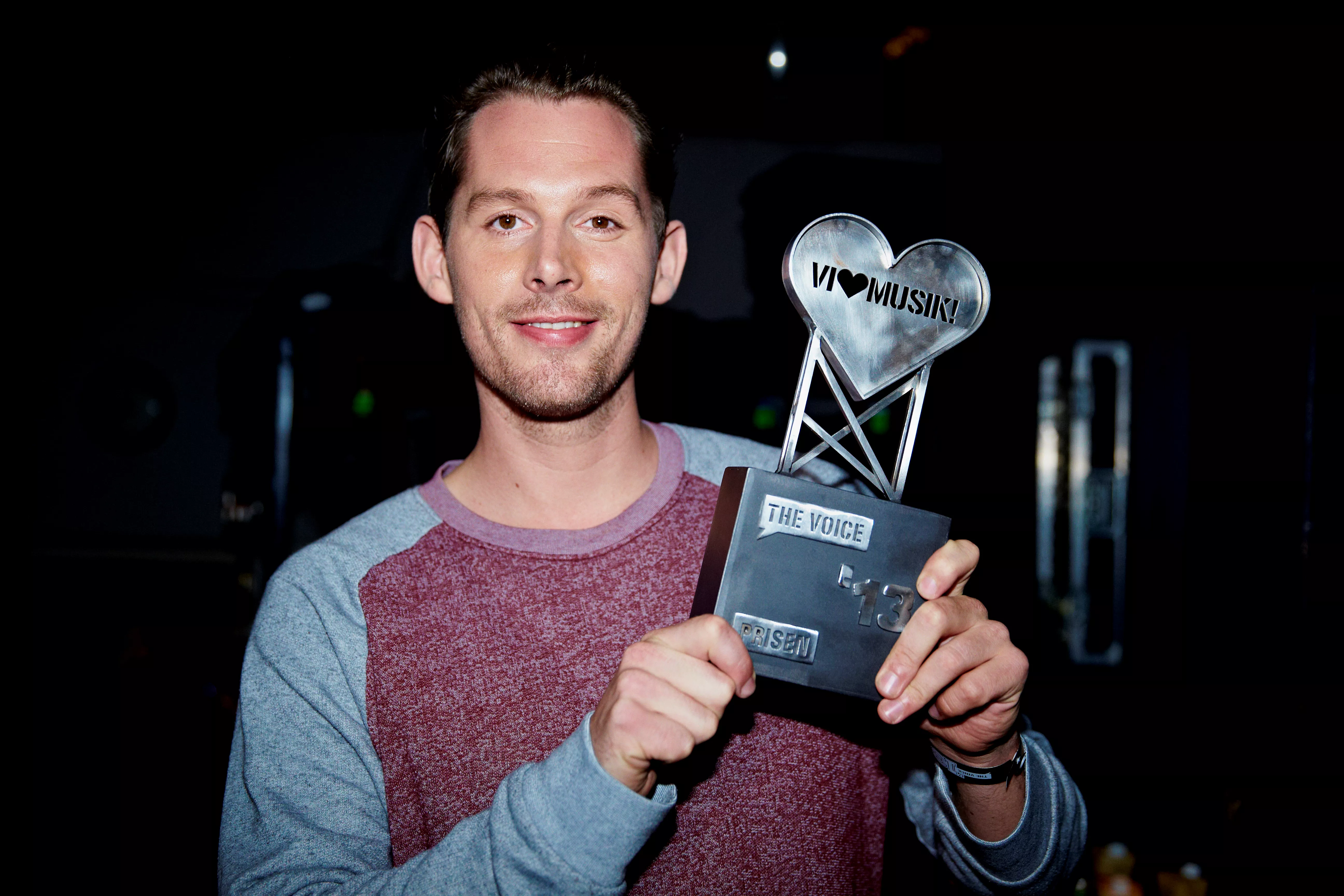 Rasmus Seebach vinder The Voice-Prisen