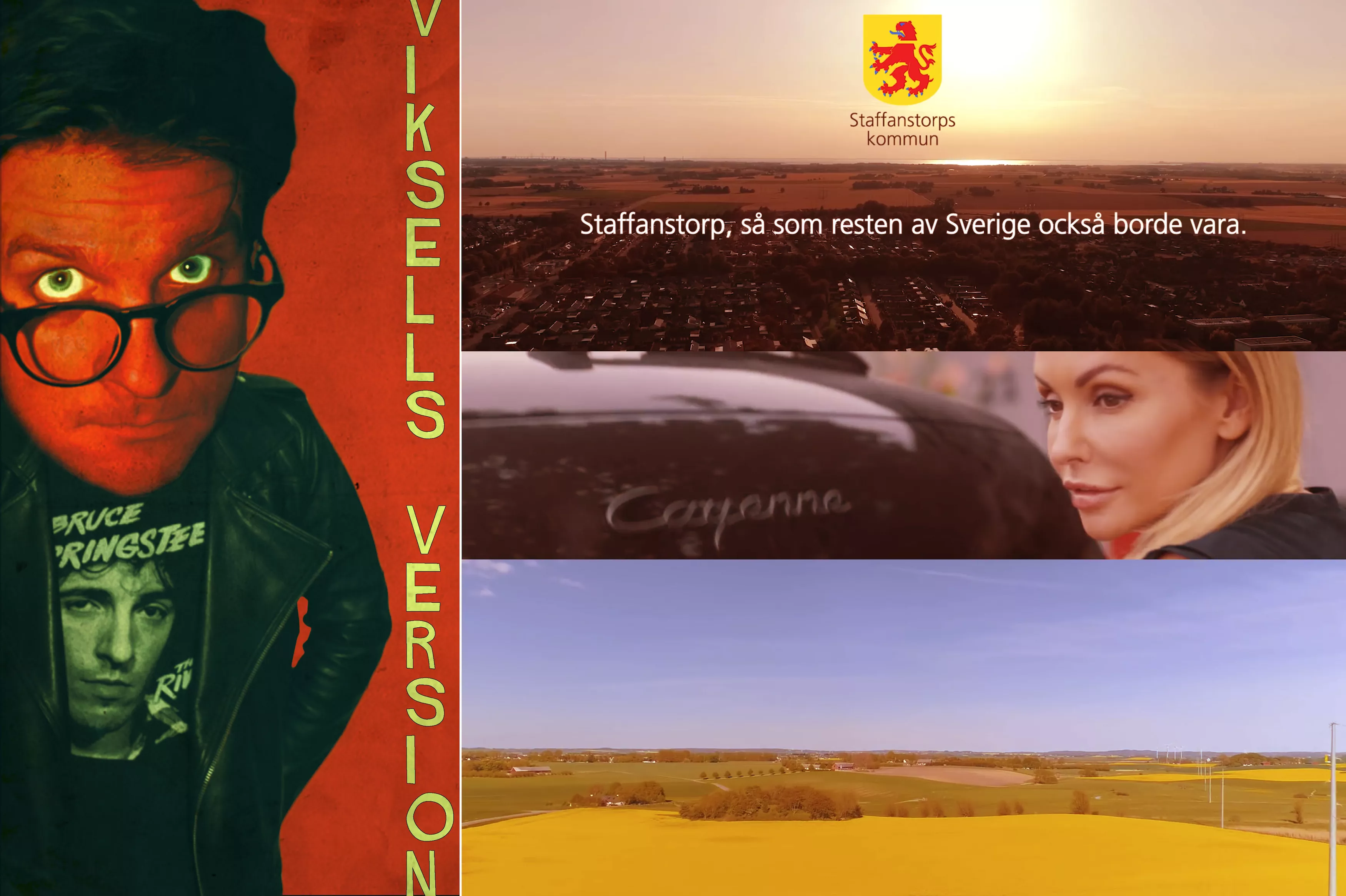 KRÖNIKA: Framtiden tillhör Staffanstorp, batonghögern och Pernilla Wahlgren