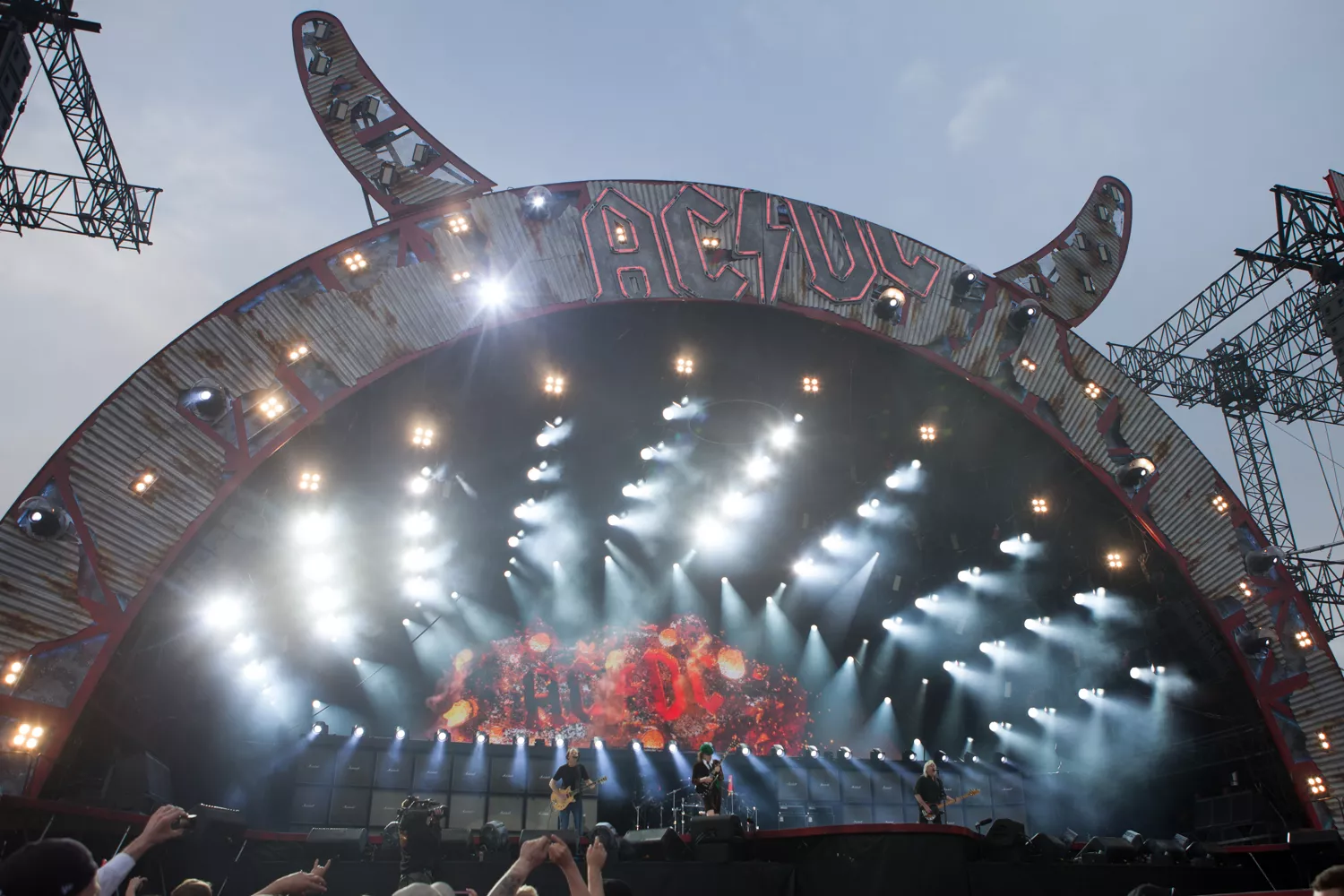 Biljettstrul vid AC/DC-spelning