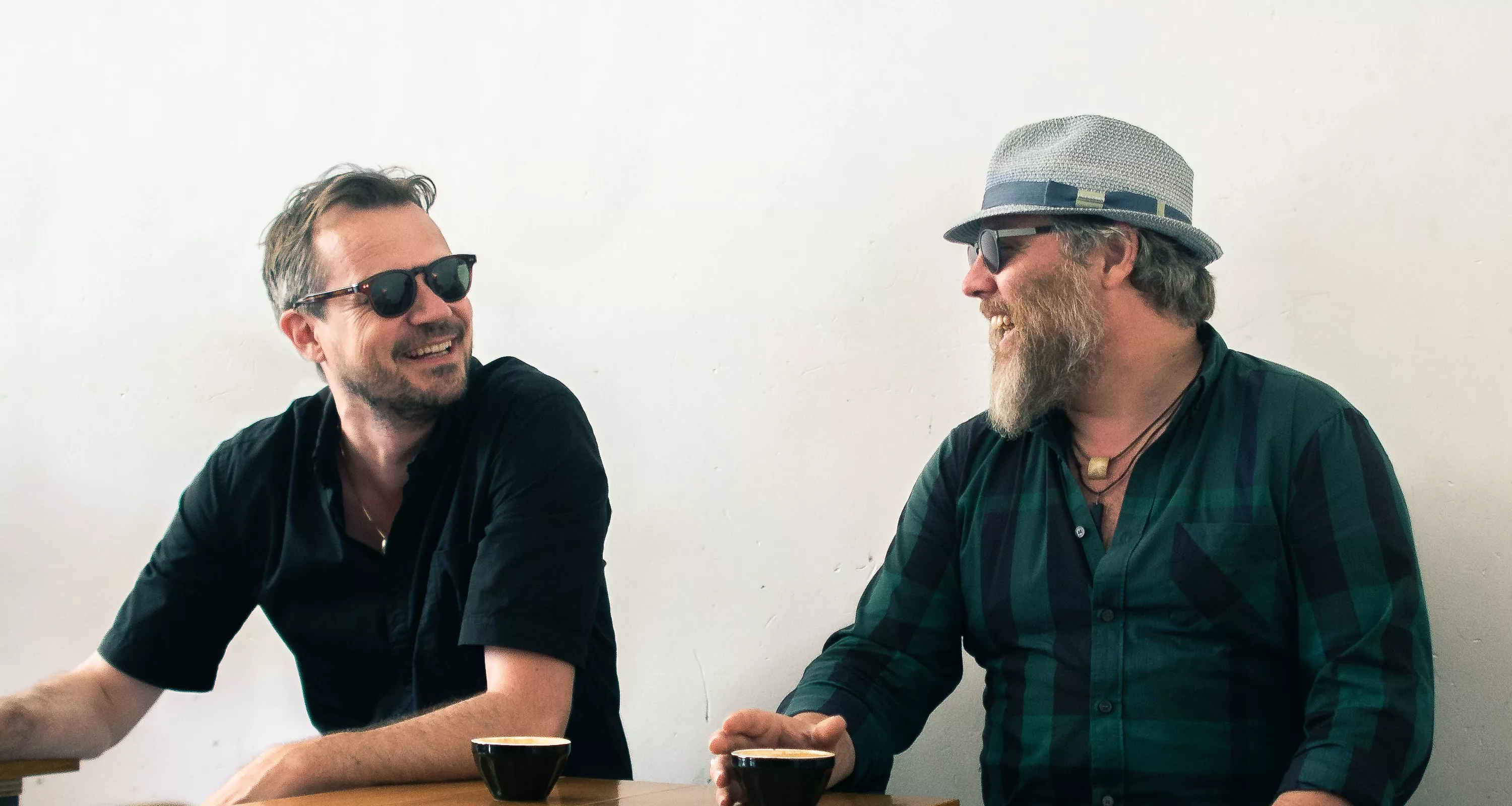 Peter Sommer og Søren Huss på scenen sammen 