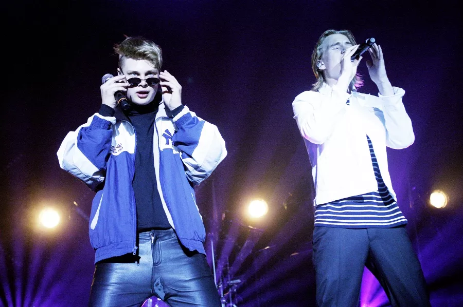 Citybois giver koncert sammen med Christopher og Burhan G