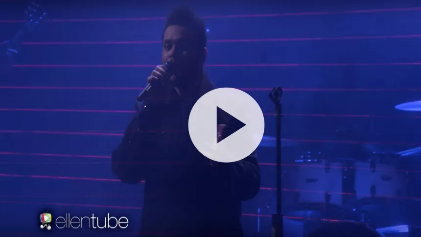 Se The Weeknd fremføre "Starboy" i "The Ellen DeGeneres Show"