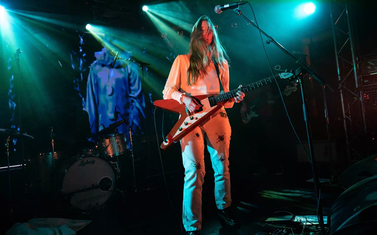 The Hanged Man bjöd på en dynamisk liveföreställning i Slaktkyrkans spellokal.