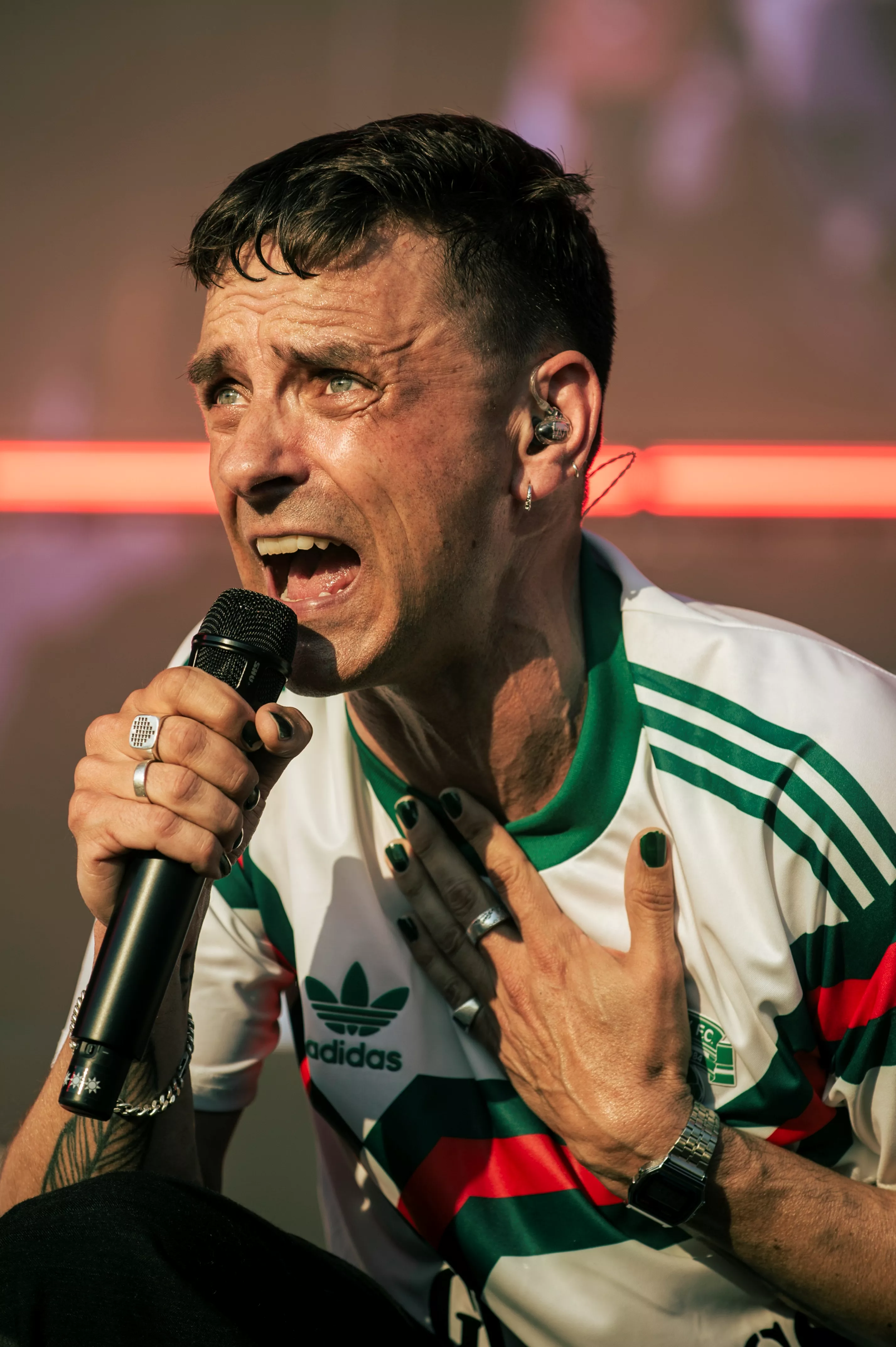Koncertfoto fra da Hugorm spillede på Heartland 2026
