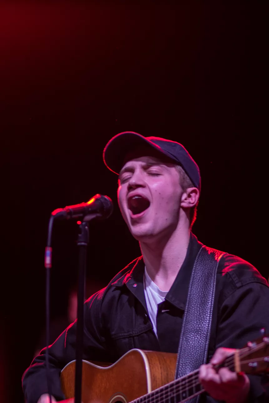 Aksglæde på scenen, max glæde i salen