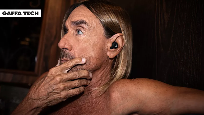 Iggy Pop fremviser headset bygget til høj musik