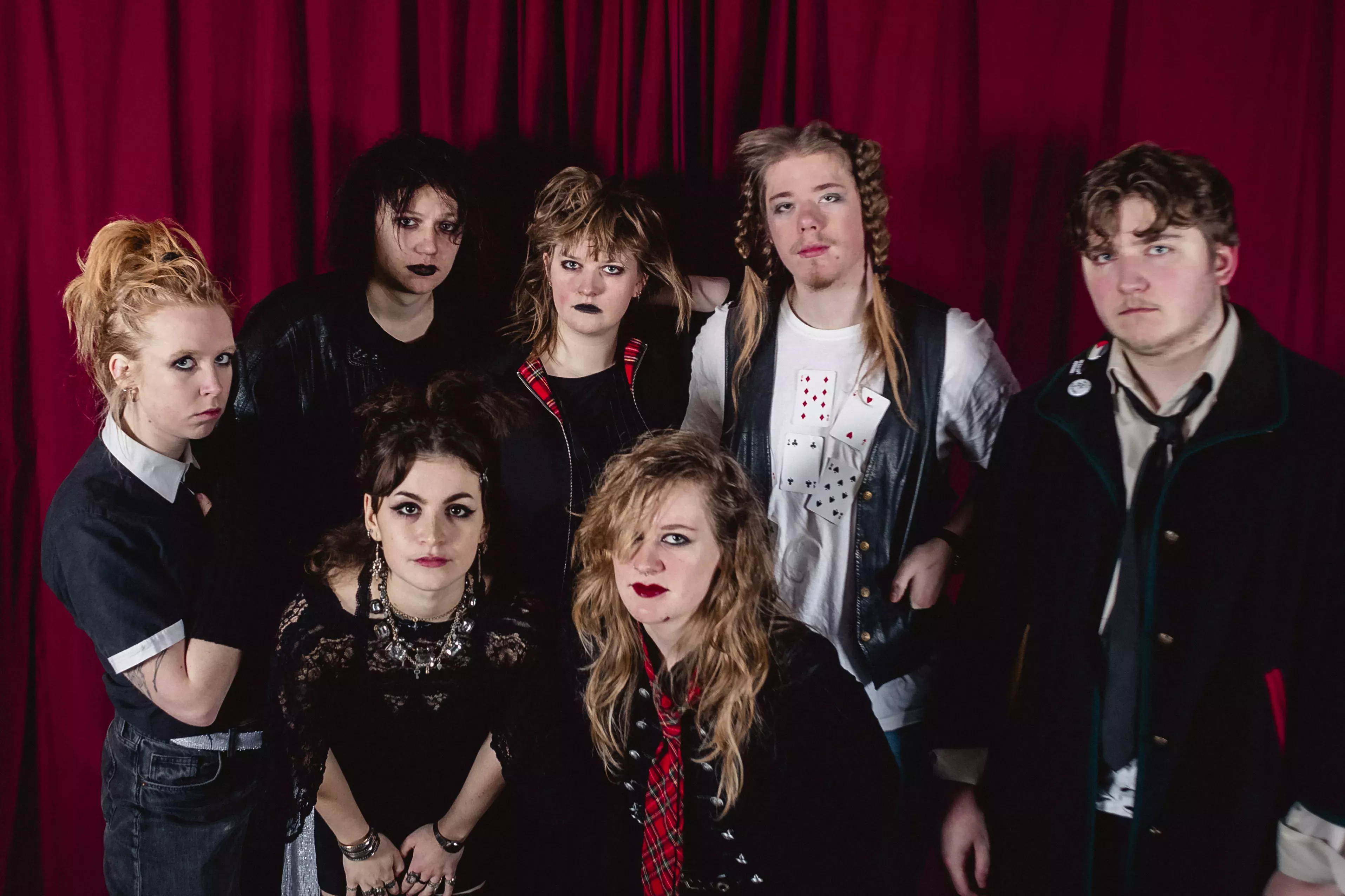Punkbandet Golvad Grävling från Ängelholm är klara för Viva Sounds.