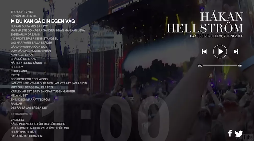 Se Håkan på Ullevi – ur fansens perspektiv