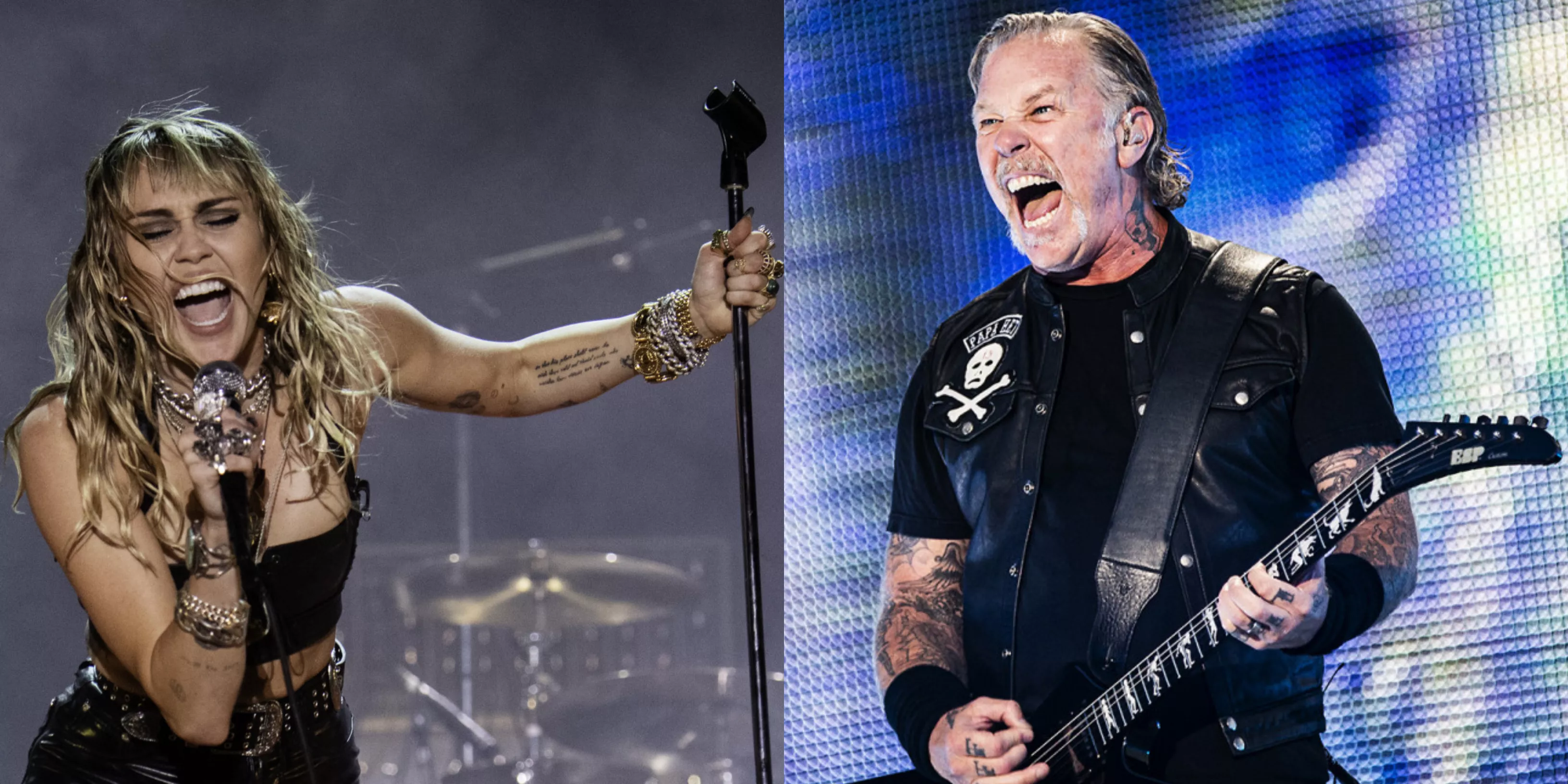 Miley Cyrus arbejder på et Metallica-coveralbum