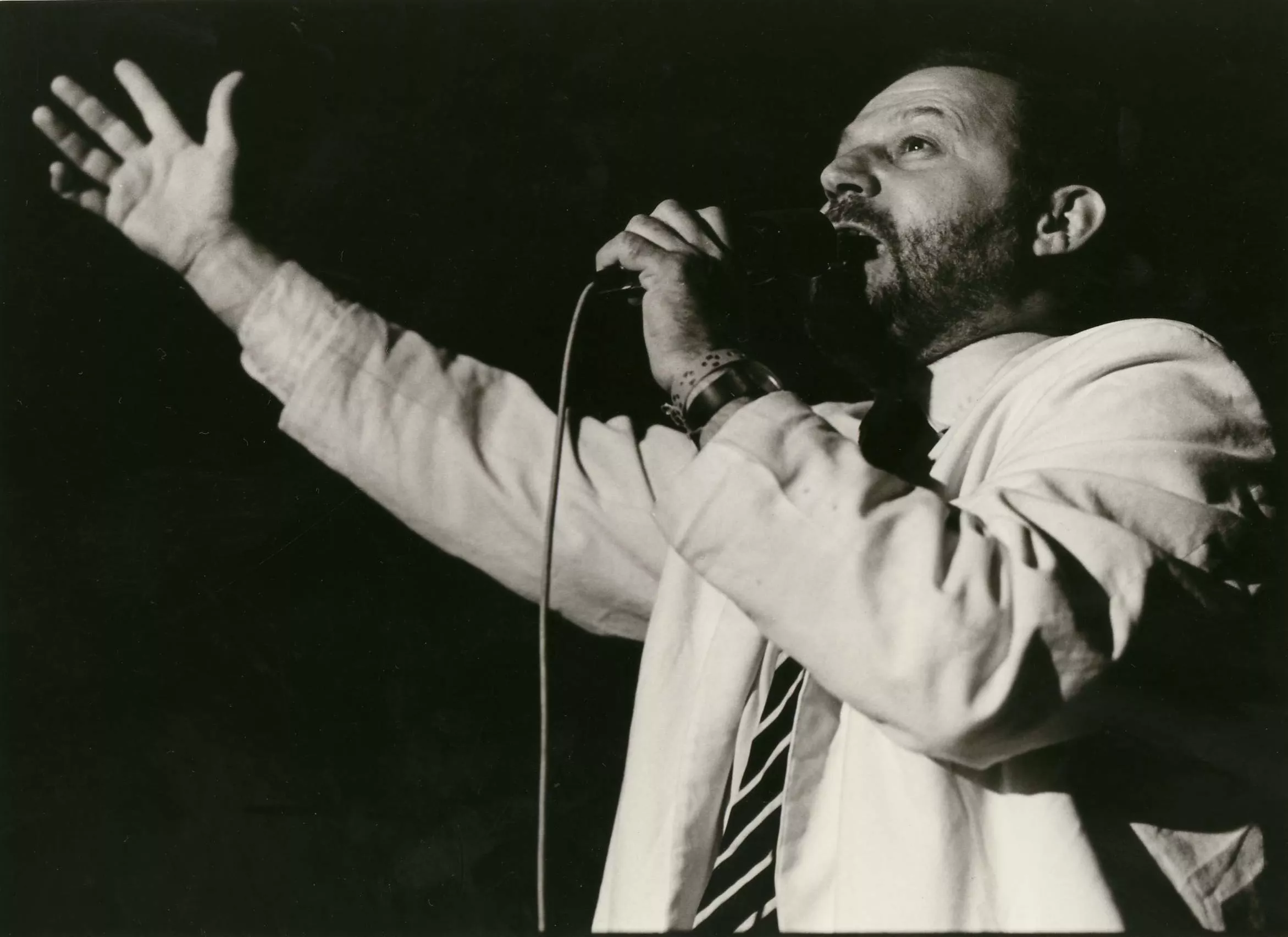 Arkivfoto af Troels Trier fra 1985.