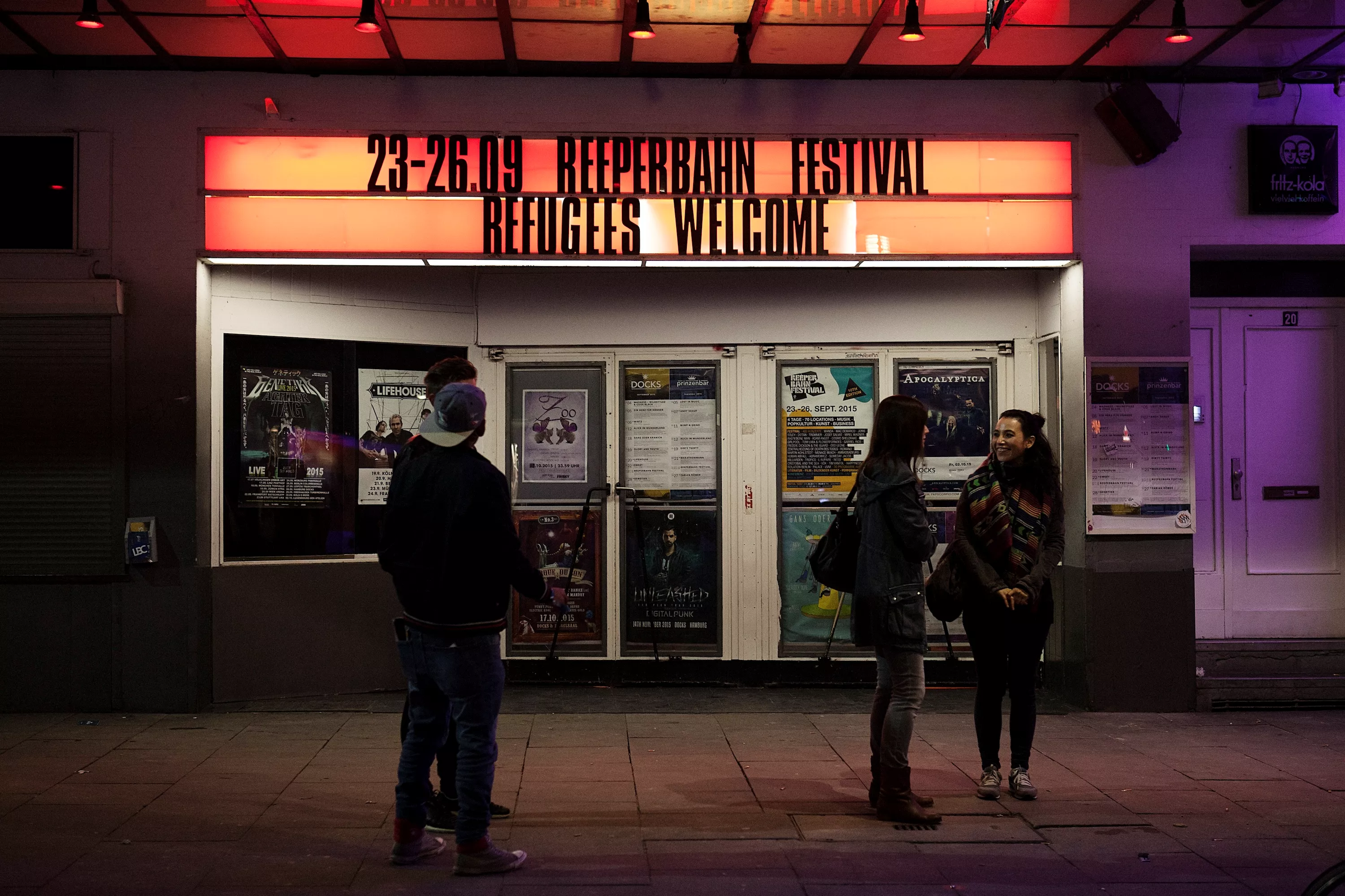 Rummel på Reeperbahn