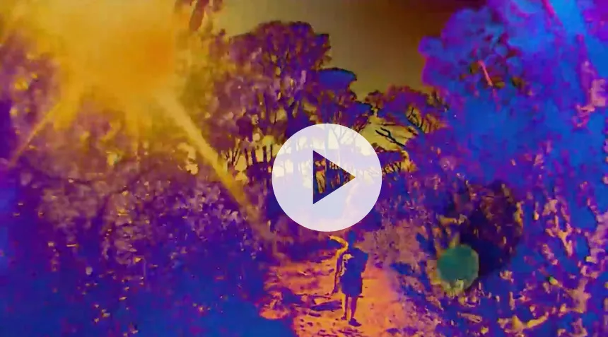 Aarhus Psych Fest-aktuelle Turquoise Sun inviterer på farverig vandretur i ny video