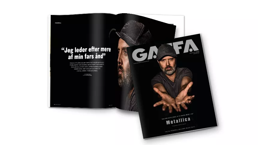 Mød koncertaktuelle Lars Ulrich i GAFFA februar – på gaden i dag
