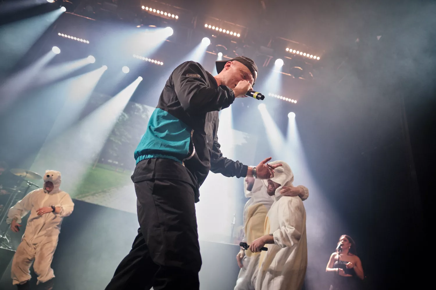 Pede B inviterede til et vaskeægte hiphop block party 