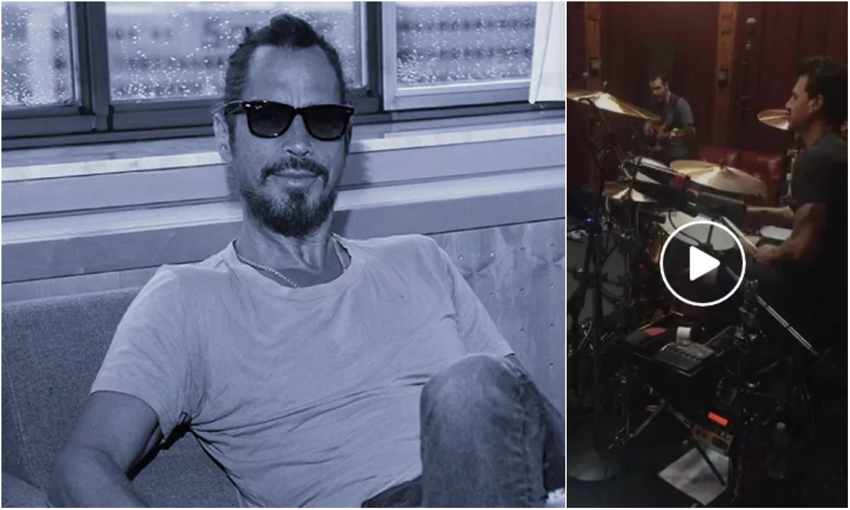 Här spelar Audioslave "Like A Stone" till minne av Chris Cornell