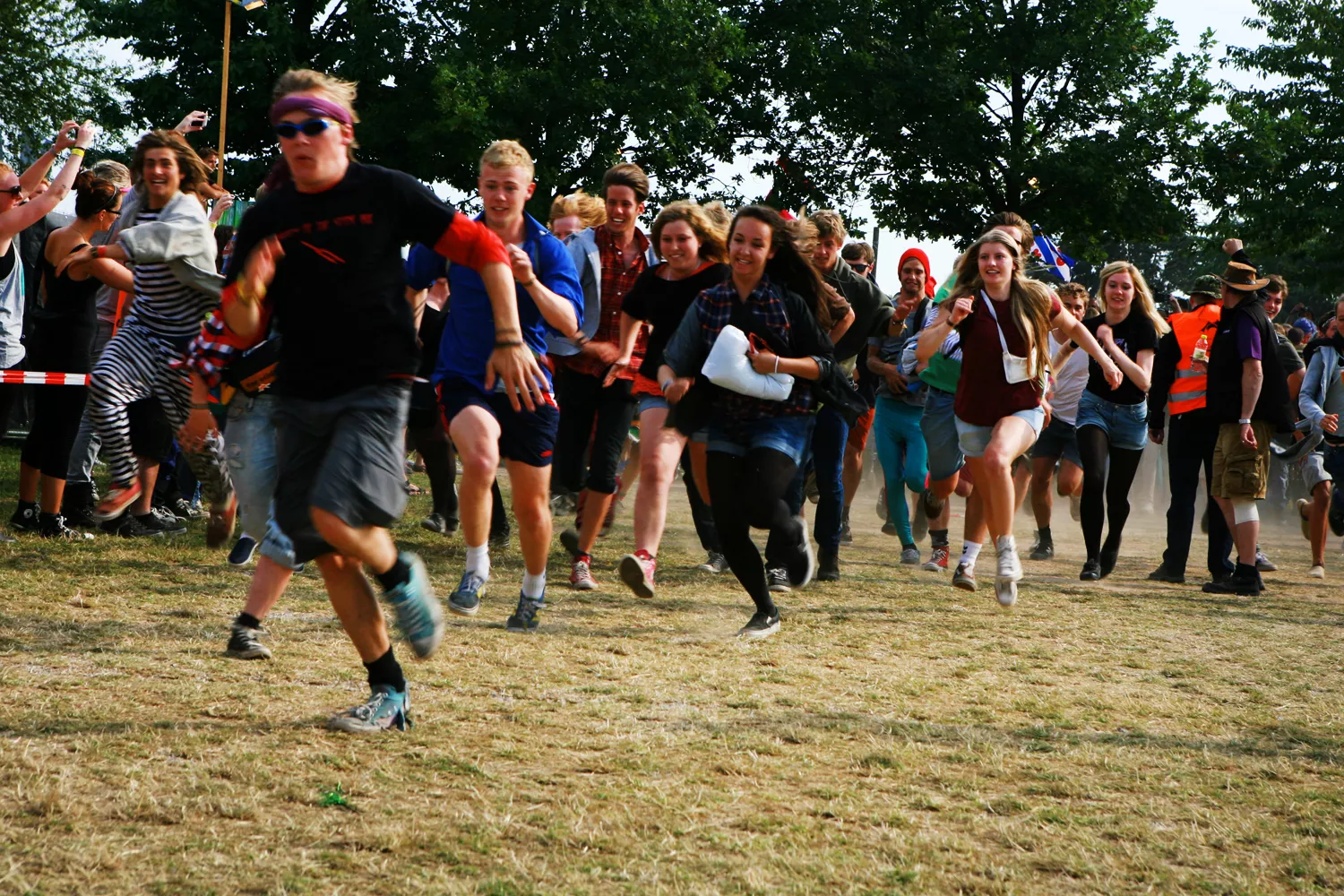 Galleri: Festivalpladsen åbner