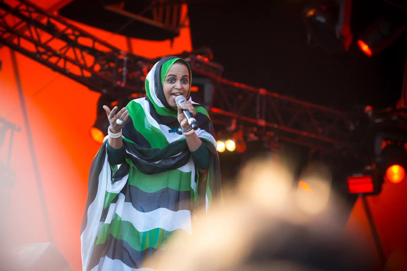 Orange Scene, Roskilde Festival - The Orchestra of Syrian Musicians + Damon Albarn + guests