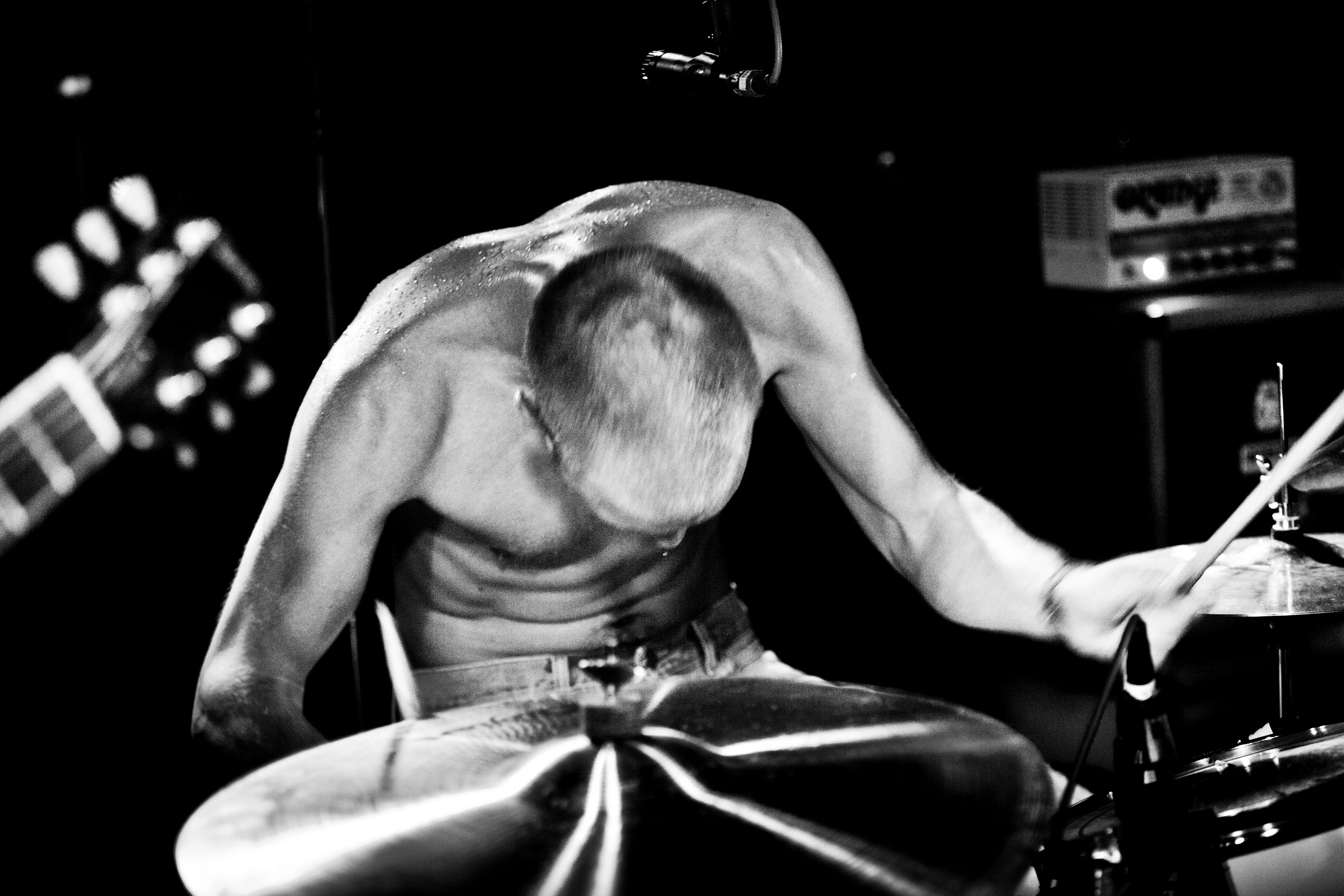 Fremtidsrocktrio delte vinyler ud