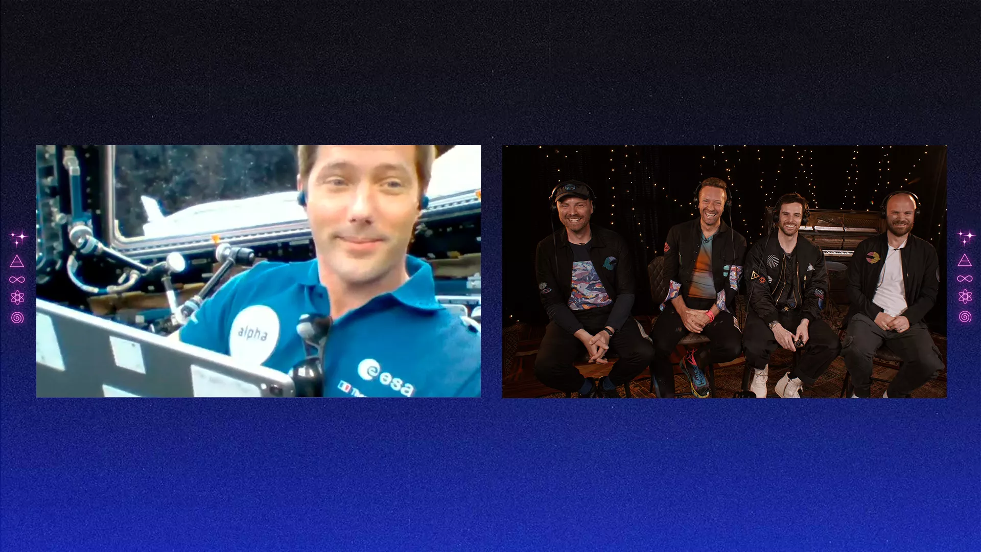 VIDEO: Coldplay holder premiere på ny single i rummet