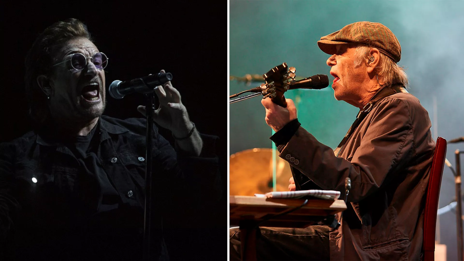 U2 hyllet Kim Larsen i København