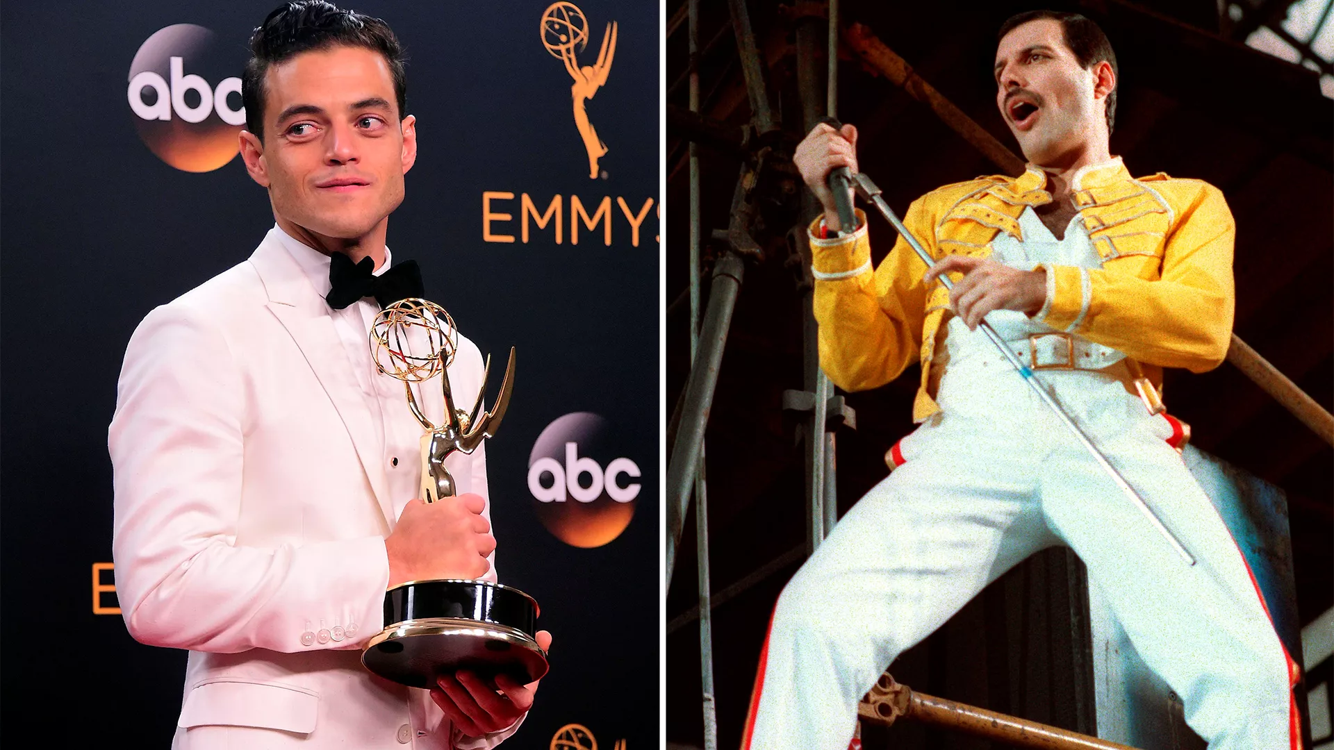 Se de første levende bildene fra den kommende filmen om Queen