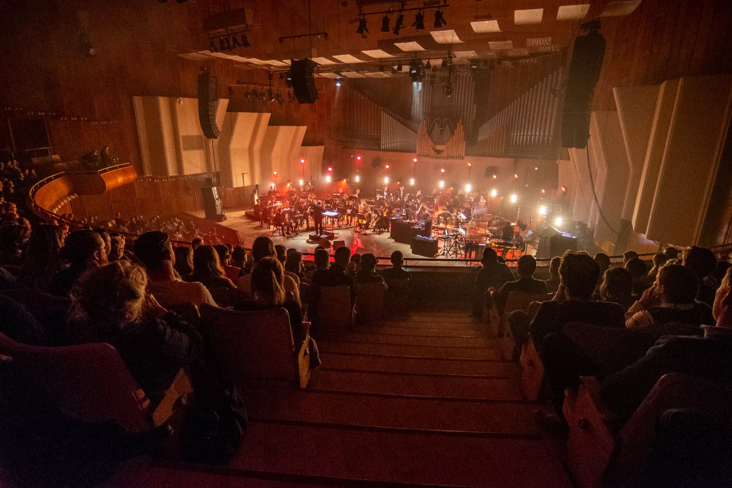 Billedserie: Den Sorte Skole mødtes med Copenhagen Phil