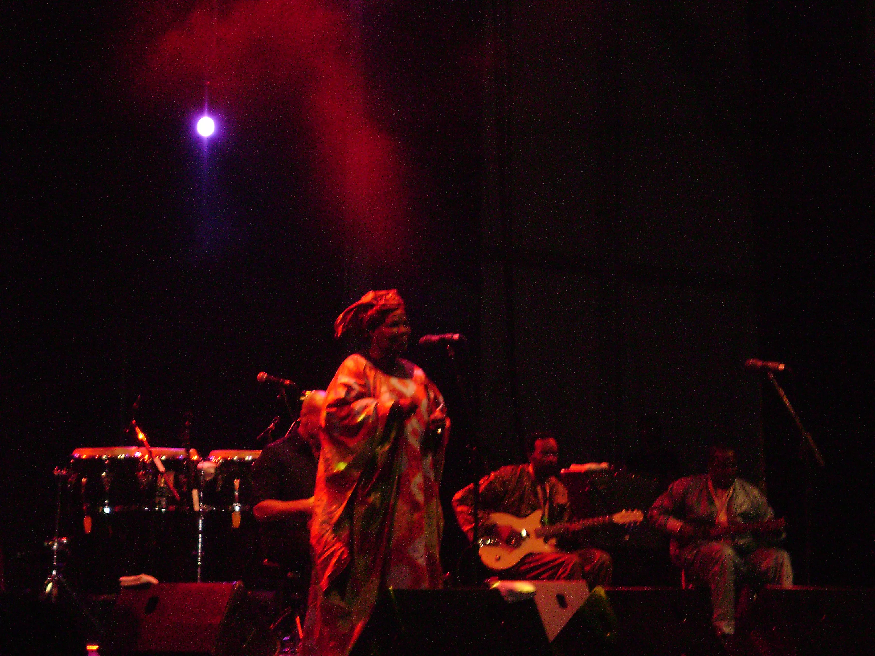 Grænseoverskridende griot spiller i aften