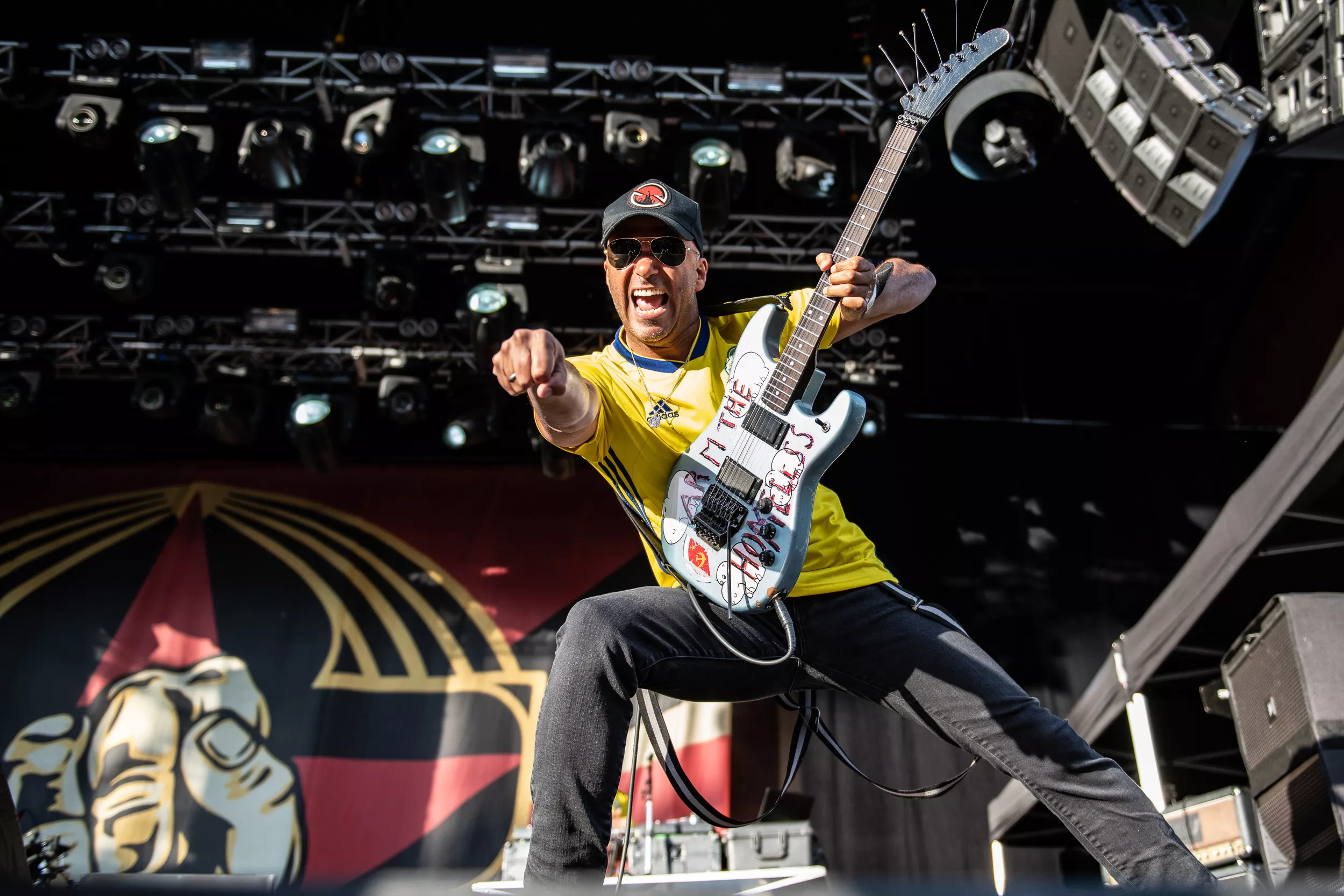 Rage Against The Machine till Sverige – enligt läckt turnéaffisch