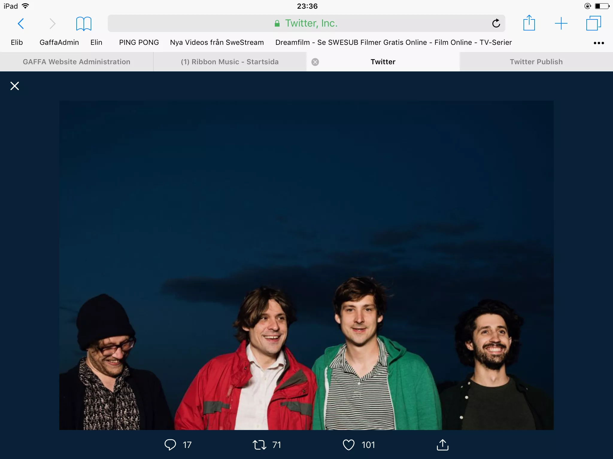 John Maus bror och bandkollega död 30 år gammal - Sverigespelning inställd