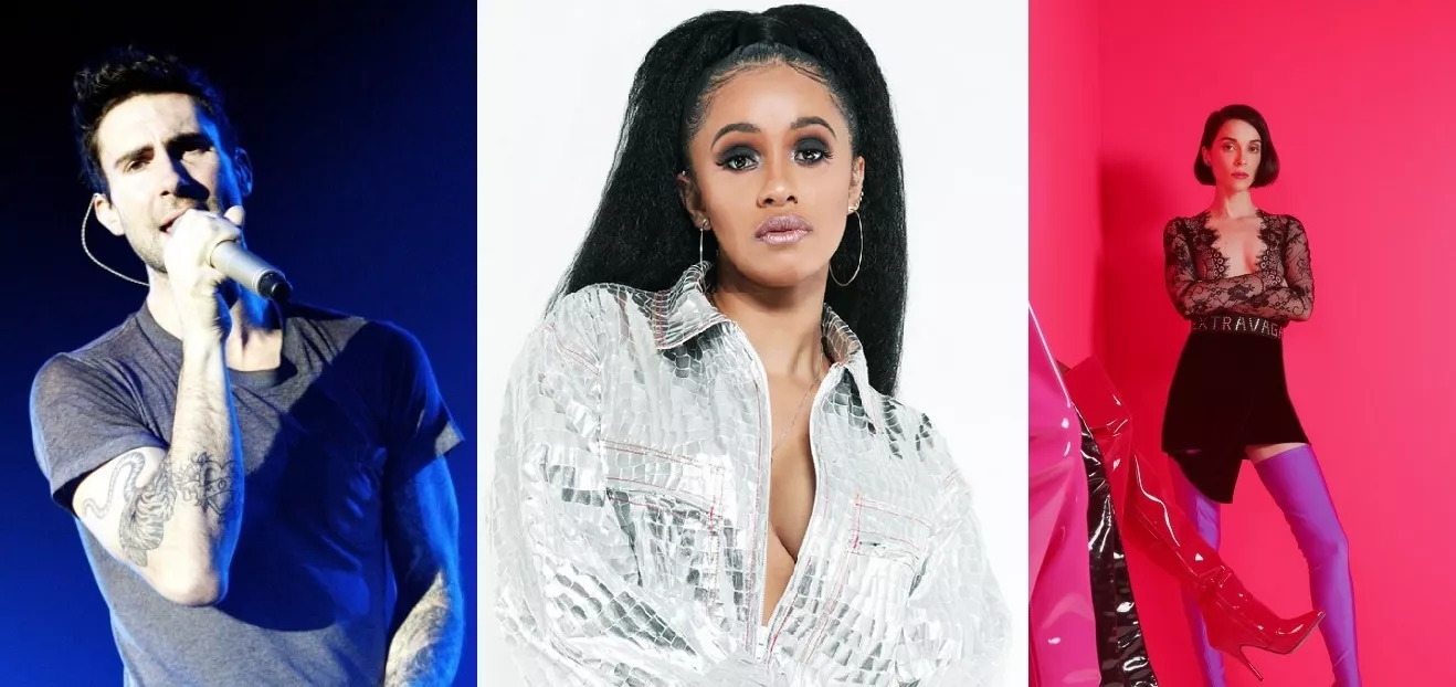 St. Vincent remixer Maroon 5 og Cardi Bs "Girls Like You"