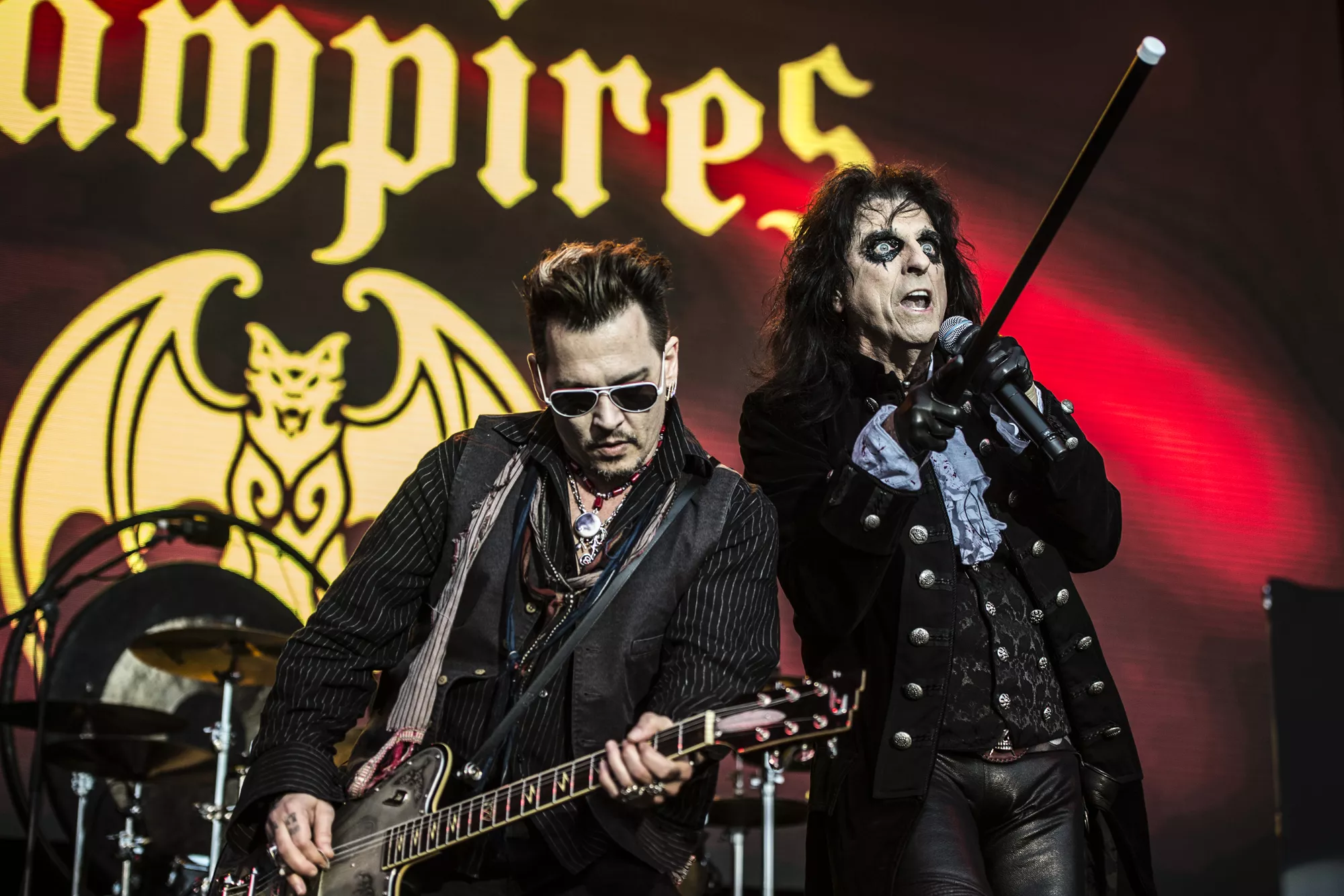 BAKSPEJLET: Da Johnny Depp kom til Horsens - sammen med Alice Cooper og Joe Perry 