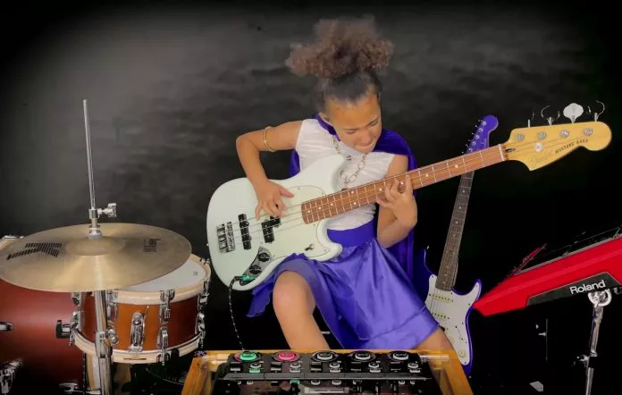 VIDEO: 10-årige Nandi Bushell fortolker Led Zeppelins "Immigrant Song"