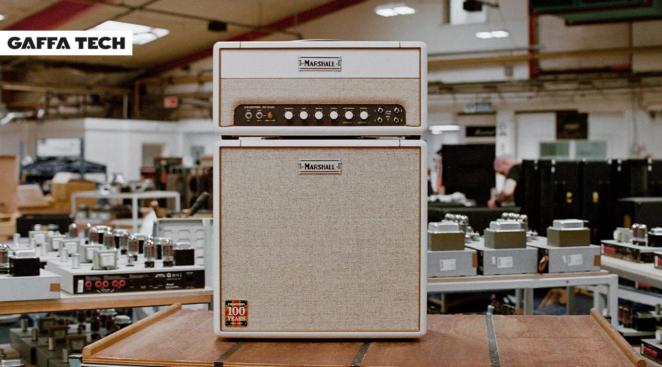 Marshall feirer 100-årsjubileet til Celestion-høyttaleren med en unik forsterker