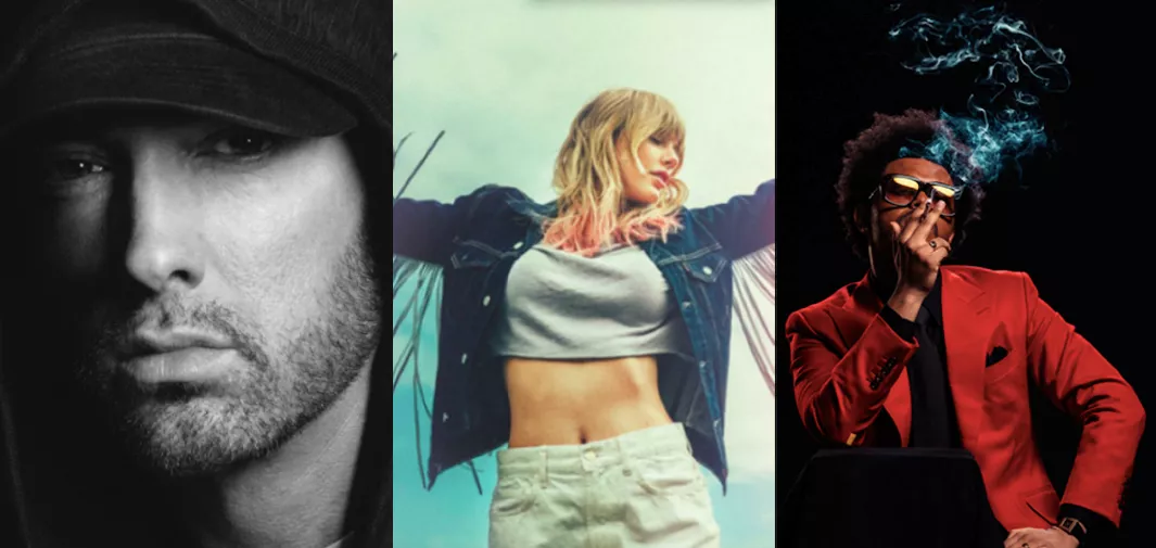 Her er de 10 mest solgte og streamede album i 2020 i USA