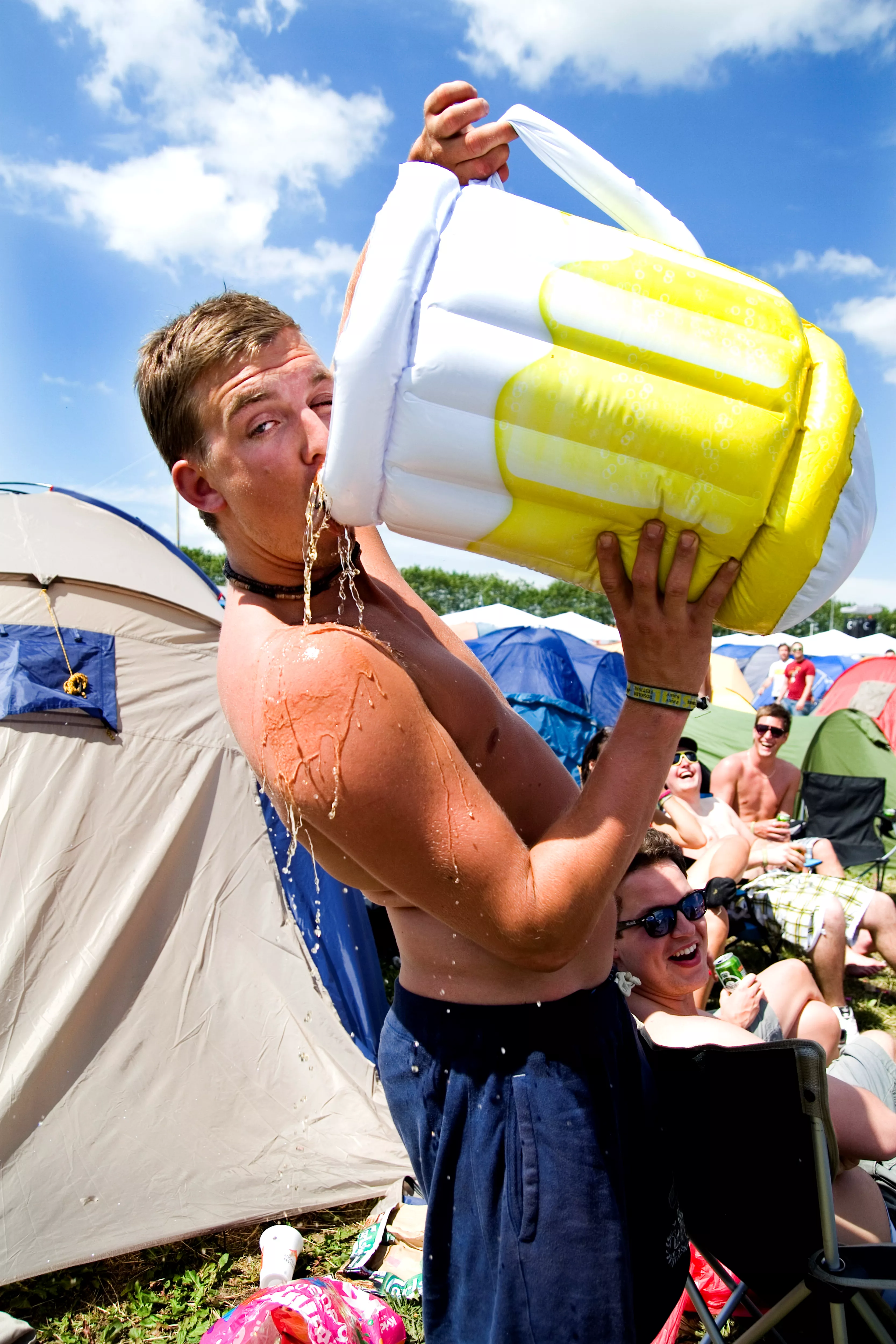 Roskilde Festival opsætter venteområder