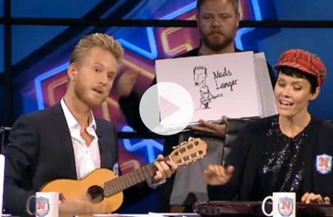 Se Oh Land og Huxi synge duet