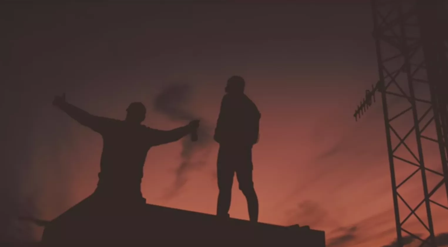 Hyllad rapduo tar sig an klassisk barnvisa – premiär här