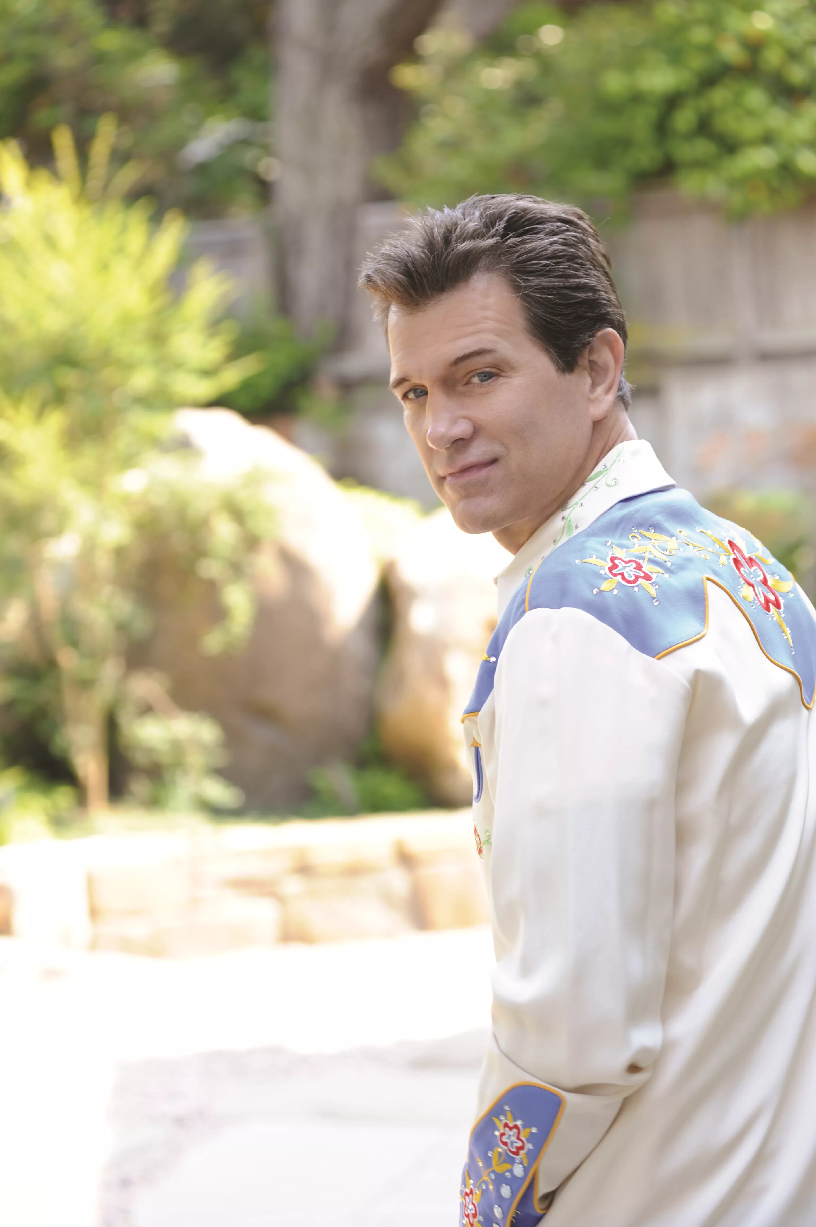 Før koncerten - Chris Isaak